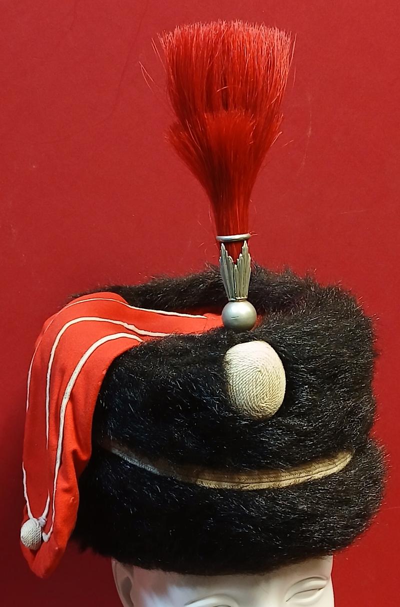 ROYAL WILTSHIRE YEOMANRY OFFICERS BEAR SKIN BUSBY