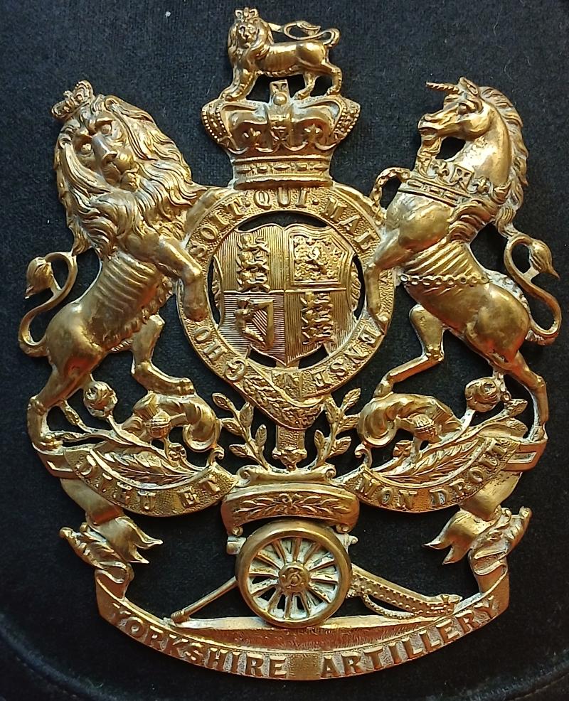VICTORIAN OFFICERS BLUE CLOTH (HOME SERVICE) HELMET