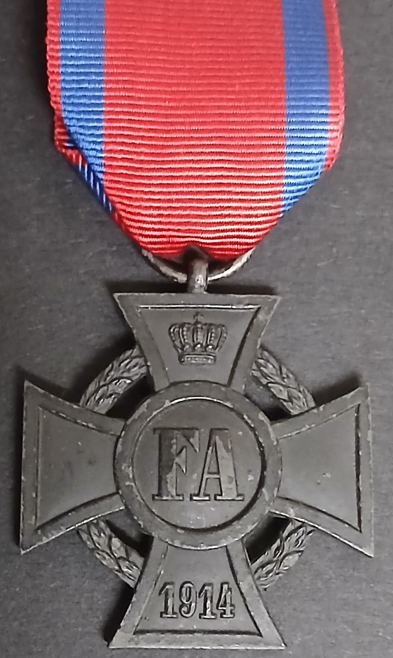 OLDENBURG. Friedrich-August Cross (2ND CLASS CIVILIAN AWARD)