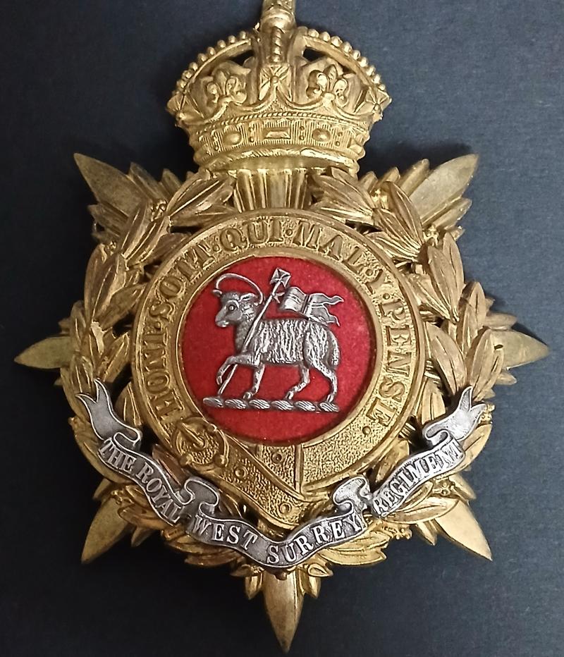 ROYAL WEST SURREY REGIMENT “THE QUEENS”