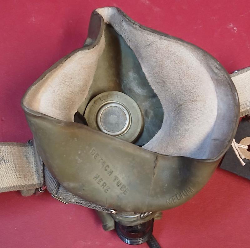 RAF H Type Oxygen mask