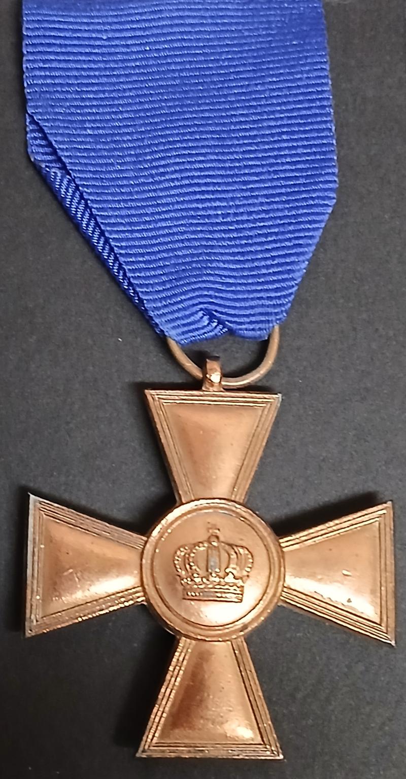 PRUSSIAN Long Service Cross (1913-1918)