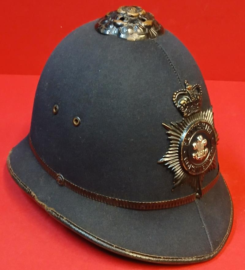 THE FLINTSHIRE CONSTABULARY PRE 1967 HELMET