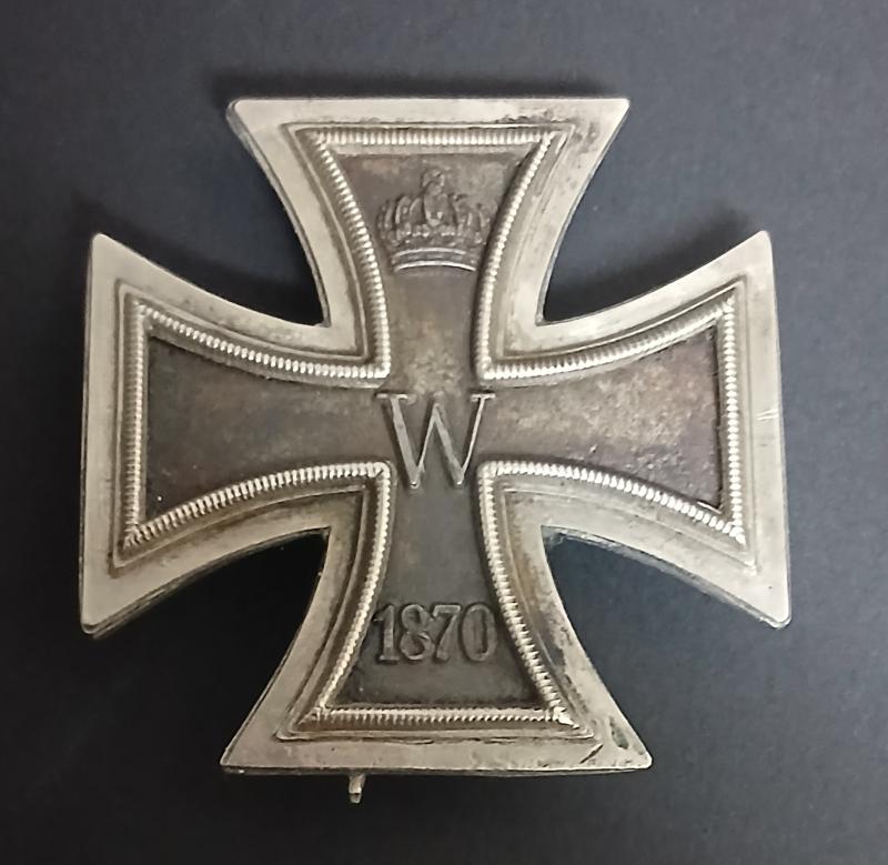 1870 IRON CROSS 1ST CLASS .