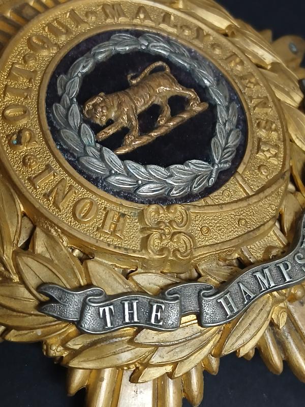 THE HAMPSHIRE  REGIMENT