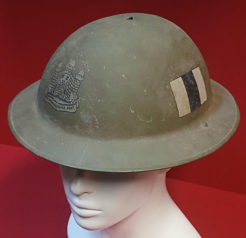 BRITISH WW2  ARMY HELMET. .