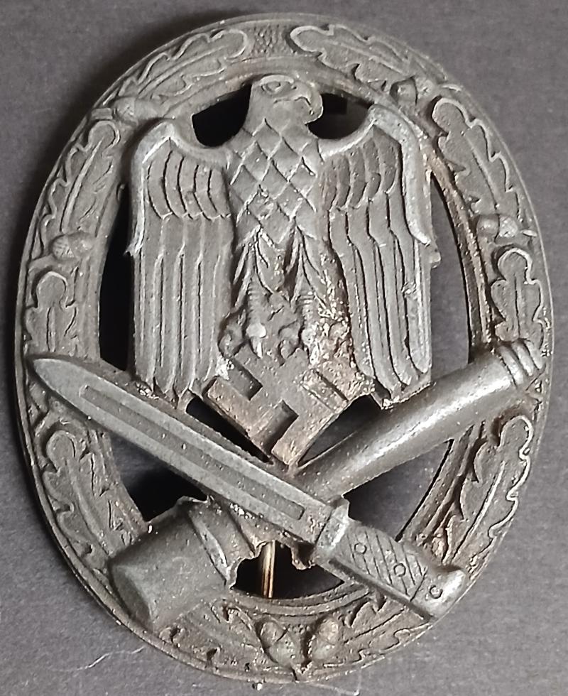 WW2 GERMAN GENERAL ASSAULT BADGE